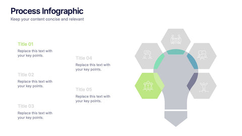 5 Step Process Diagram Presentation