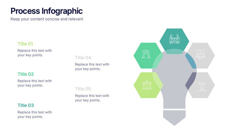 5 Step Process Diagram Presentation