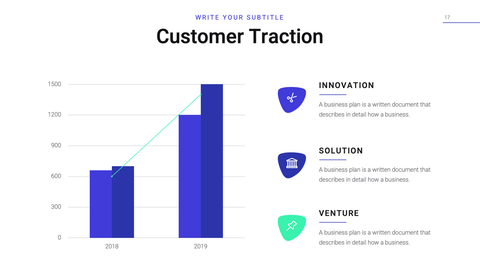 Accelerator Startup Presentation Template