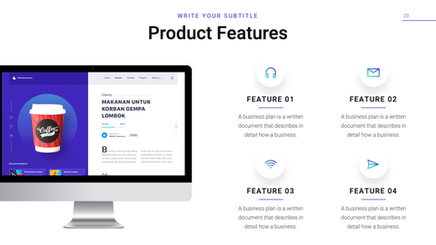 Accelerator Startup Presentation Template