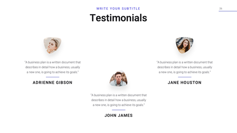 Accelerator Startup Presentation Template