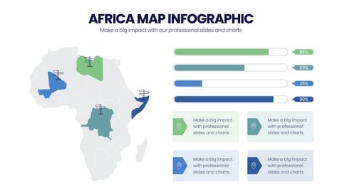 Africa Map Infographics
