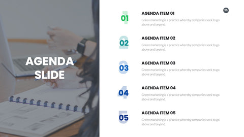 Agenda Infographics for Meetings & Project Planning
