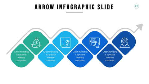 Arrow Infographics for Process Flows & Directional Diagrams