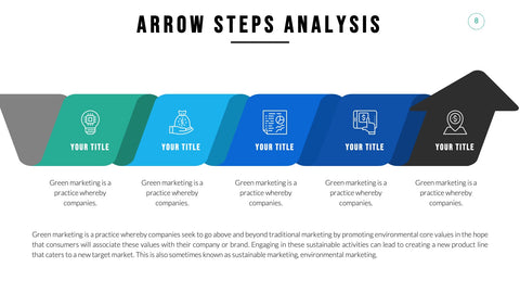 Arrow Infographics for Process Flows & Directional Diagrams