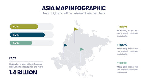 Asia Map Infographics