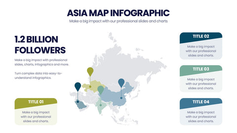Asia Map Infographics