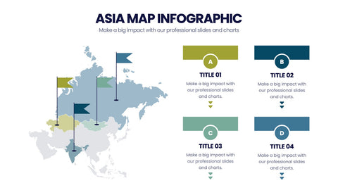 Asia Map Infographics