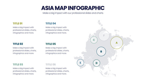 Asia Map Infographics