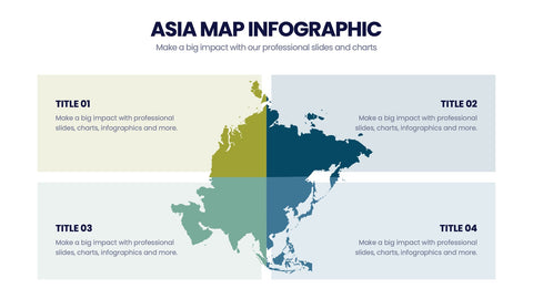 Asia Map Infographics