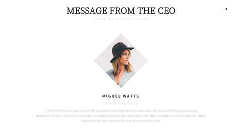 Brice Minimal Presentation Template