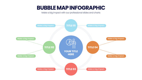 Bubble Map Infographics