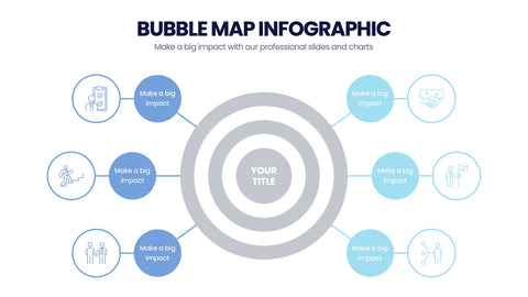 Bubble Map Infographics