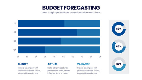 Budget Forecasting Infographics
