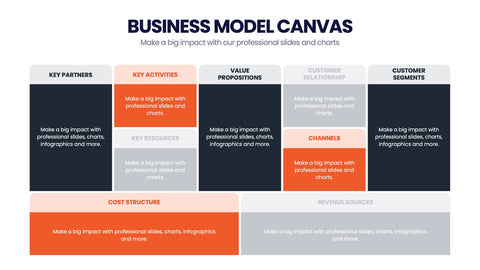 Business Model Canvas Infographics