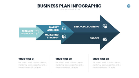 Business Plan Infographics for Pitches & Strategy