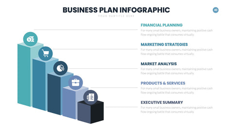 Business Plan Infographics for Pitches & Strategy