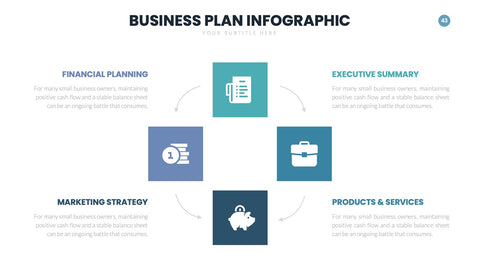 Business Plan Infographics for Pitches & Strategy