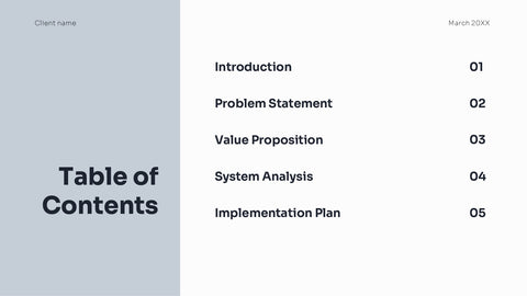 Business Proposal Presentation