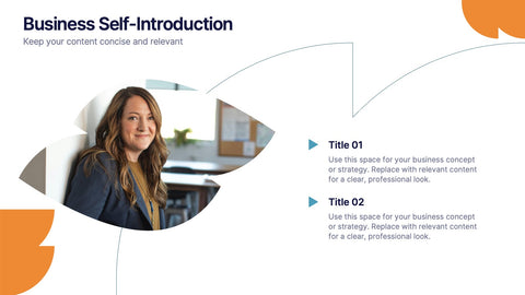 Business Self-Introduction Presentation