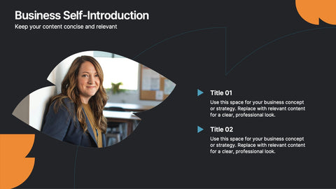 Business Self-Introduction Presentation