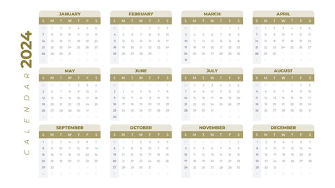 Calendar Infographics