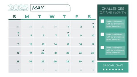 Calendar Infographics