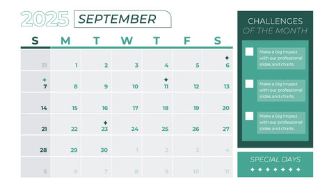 Calendar Infographics