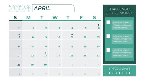 Calendar Infographics