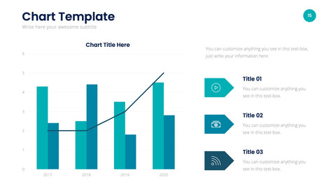 Chart Infographics for Data Visualization & Reports