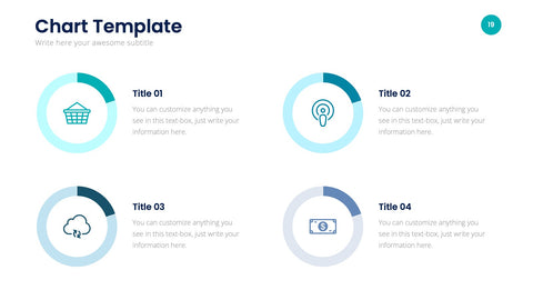 Chart Infographics for Data Visualization & Reports