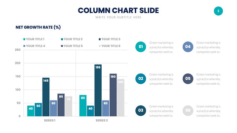Chart Infographics for Data Visualization & Reports
