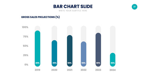 Chart Infographics for Data Visualization & Reports