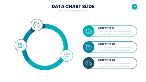 Chart Infographics for Data Visualization & Reports