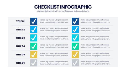 Checklist Infographics