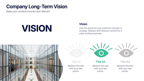 Company Long-Term Vision Presentation