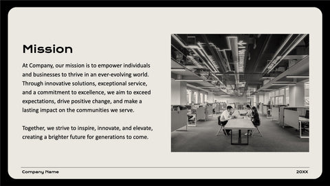 Company Overview Presentation
