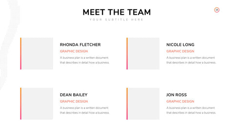 Company Profile Infographics for About & Overview