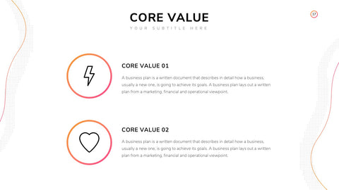 Company Profile Infographics for About & Overview