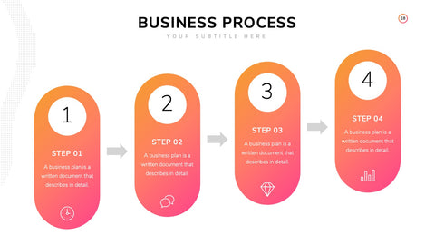 Company Profile Infographics for About & Overview
