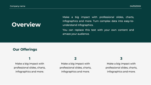 Creative Business Overview Presentation