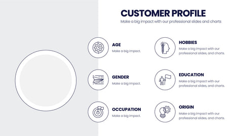 Customer Profile Infographics
