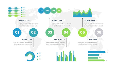 Dashboard Infographics for KPIs & Reports