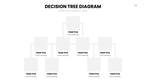 Decision Tree Infographics for Strategy & Risk Analysis