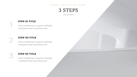 Diamond Minimal Presentation Template