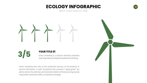 Ecology Infographics for Sustainability & Climate