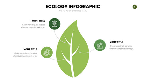 Ecology Infographics for Sustainability & Climate