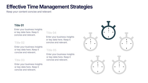 Effective Time Management Strategies Presentation