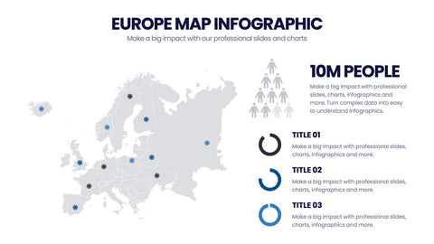 Europe Map Infographics
