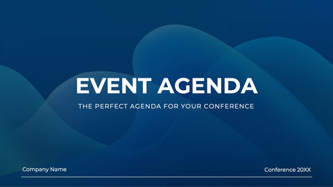 Event Agenda Presentation